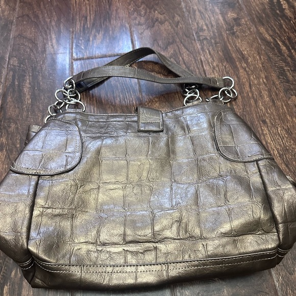 Sag Harbor Metallic Shoulder Bag - Picture 3 of 6